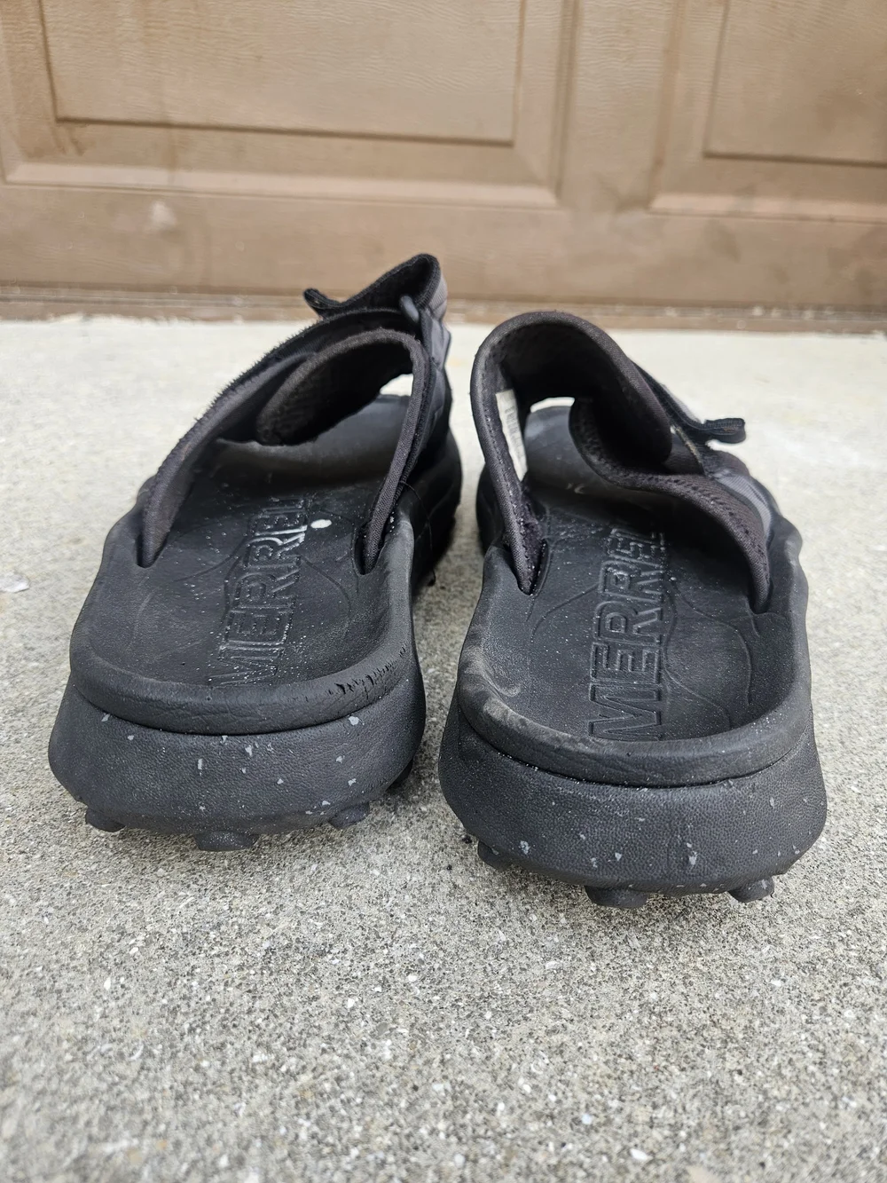Merrell Men's Hut Ultra Slide Sandal J005307 Size US 8 UK 7 EUR 41 Black Used